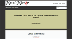 Desktop Screenshot of metal-mirror.de